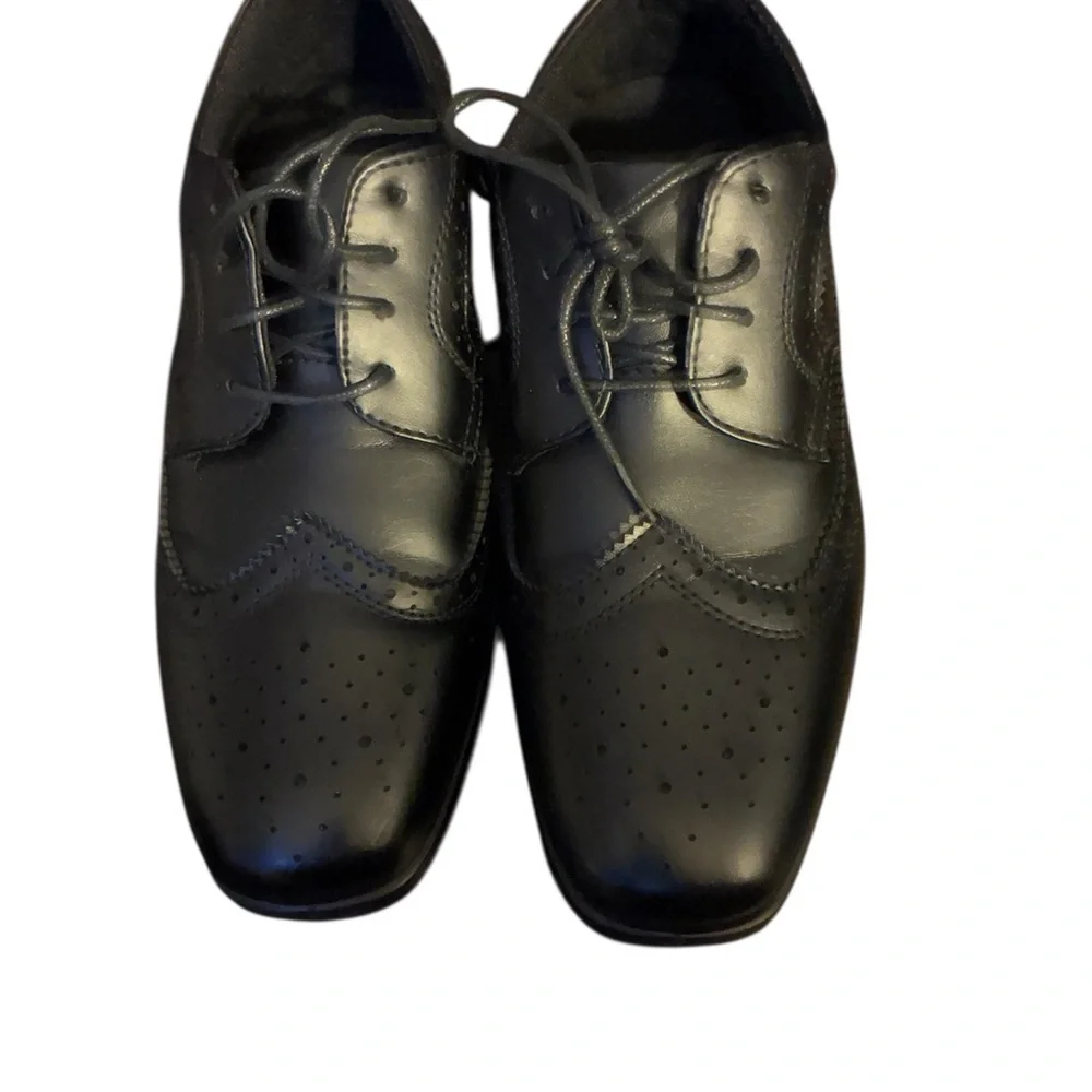 Deer Stags Black Oxford Shoes